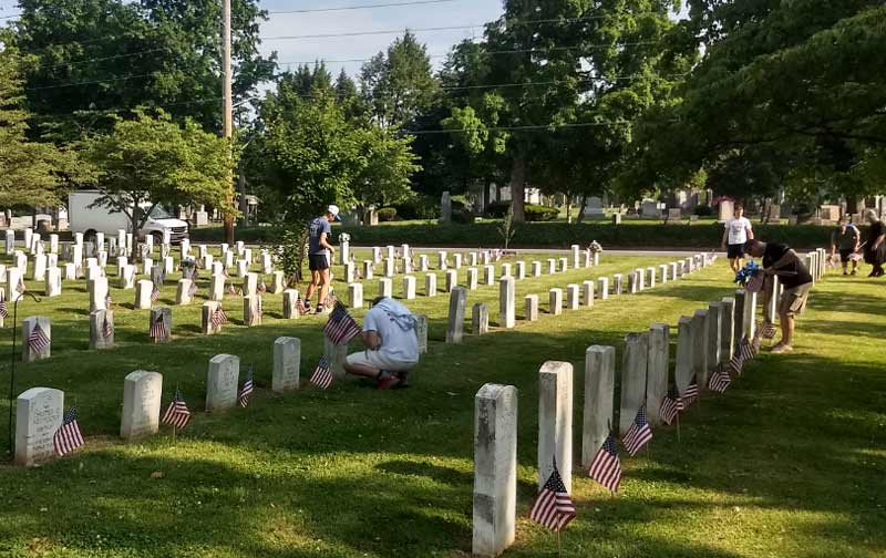 cemetery maintenance